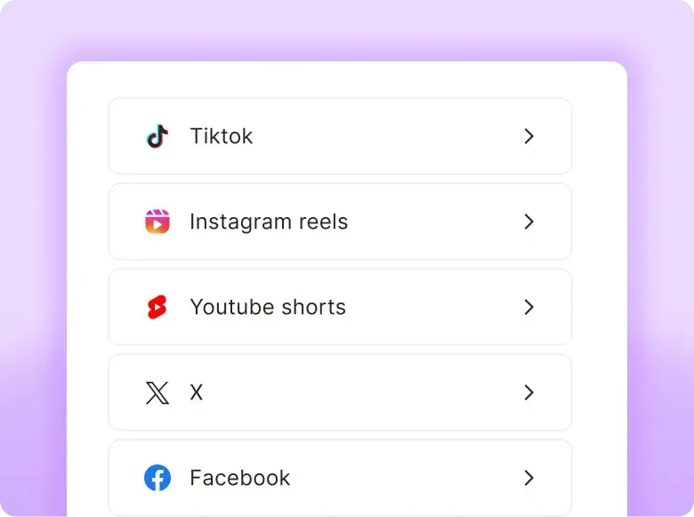 social media schedule