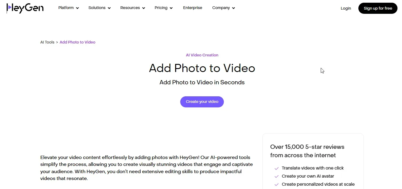 heygen add images to video